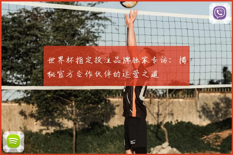 世界杯指定投注品牌独家专访:揭秘官方合作伙伴的运营之道